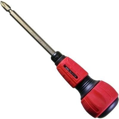 Anex Power Grip Interchangeable Driver with Bits No.3775 6 Pieces
