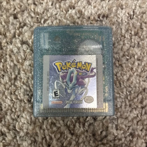 Pokemon Crystal Version Gameboy Color | AUTHENTIC | Tested | Dry Battery |