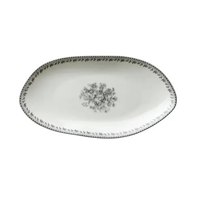 Oneida L6703068342 Lancaster Garden Warm White 9.75'' Diameter Plate -  3 Doz