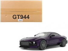 2023 Aston Martin Valour Purple Metallic 1/18 Model Car by GT Spirit