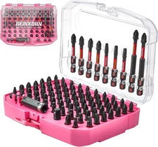 83Pieces Impact Screwdriver Bits Set, Magnetic S2 Steel Phillips/Square Insert P