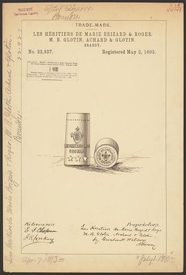 Les H�ritiers de Marie Brizard Roger, M. B. Glotin, Achard Glotin Marie Brizard