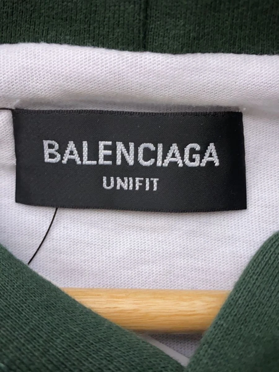 Felpa con cappuccio BALENCIAGA verde L usata