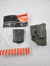 New Fab Defense Scorpus G-9S Holster Glock 17 19 22 23 26 27 OWB Paddle RH Green