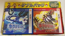 Pokemon Omega Ruby & Alpha Sapphire Double Pack Nintendo 3DS Game Pocket Monster