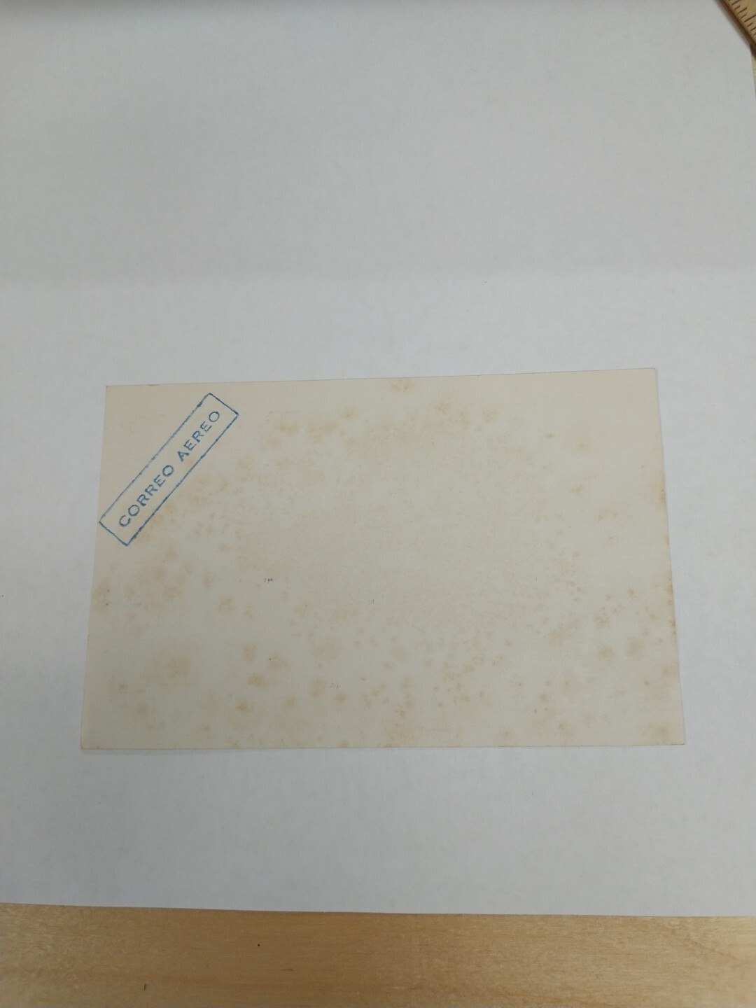 Peru QSL Radio Card 1954 Ilo Cam Draney