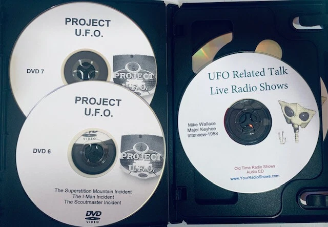 PROJECT U.F.O Compete Series (Sealed) on 7 DVDs + Rare UFO Radio Interviews 1950 - Image 4 of 4