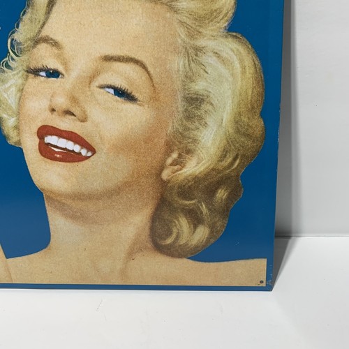 Marilyn Monroe Blechschild 16x12 Yes I use Lustre Cream Shampoo Metall Werbung Wand 1994 - Bild 16 von 23