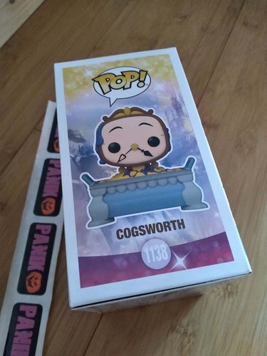 Funko Pop Disney Beauty and the Beast Cogsworth #1138 - Funko Shop Exclusive - Picture 4 of 4