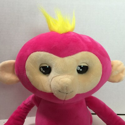 WowWee Fingerlings Advanced Interactive Plush Monkey Stuffed Toy EUC #21C