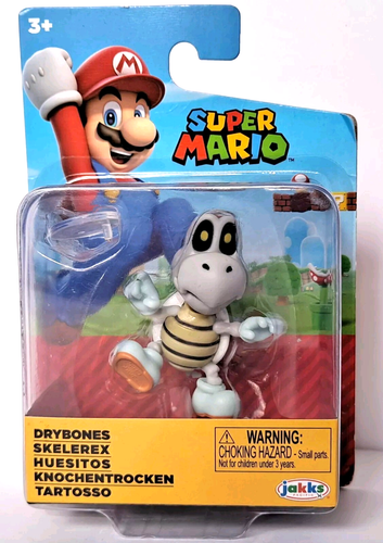 Jakks Nintendo Super Mario Sammelfigur Dry Bones Koopa Troopa Skelett