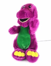 Barney Plush Purple Dinosaur Stuffed Toy Doll Vintage 1992 The Lyons Group