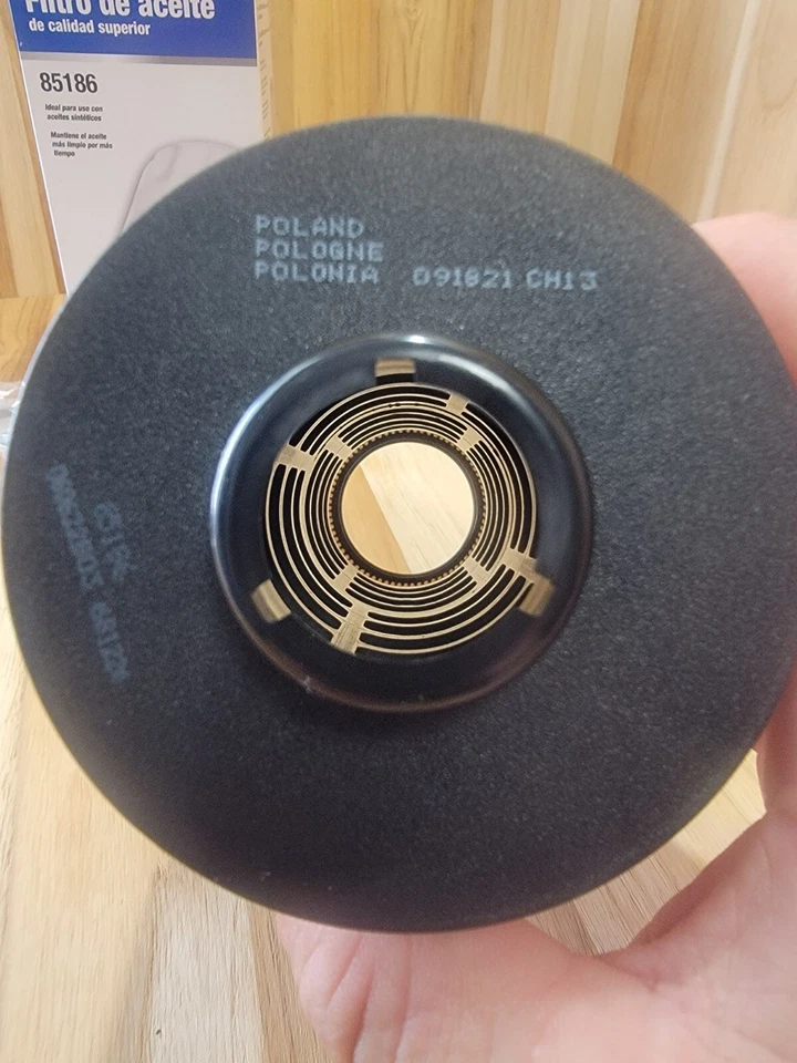 Filtro de aceite de motor CARQUEST 85186-se adapta a BMW, Land Rover, Rolls Royce nuevo Foto 3 de 4