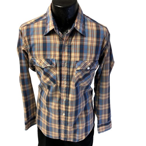 Vintage 1980'S Dakota Western flannel check shirt made in the USA