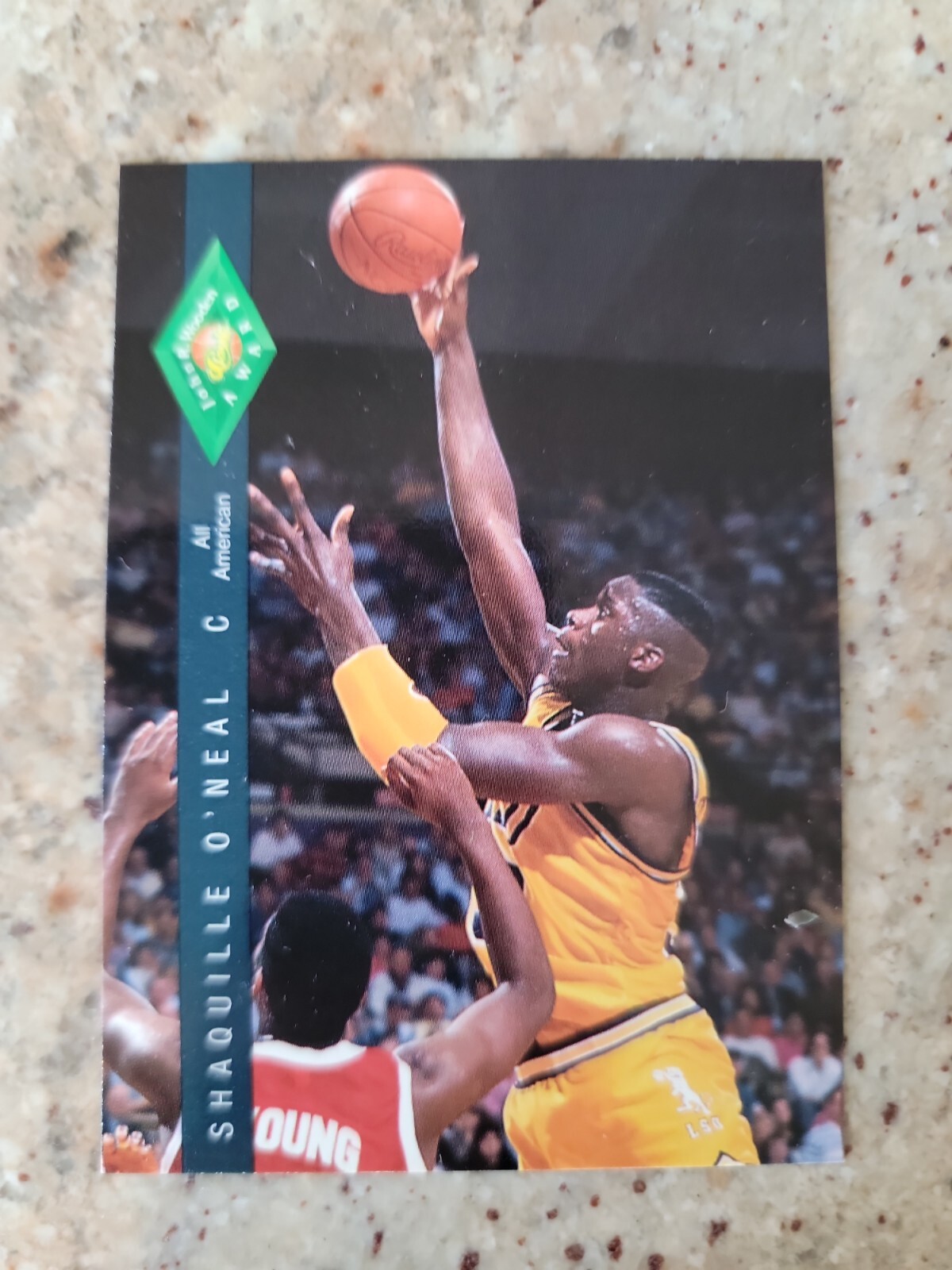 1992 Classic Four Sport #318 Shaquille O'Neal Rookie RC LSU HOF Shaq