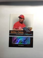 2005 Zenith Roll Call Autographs #24 Eude Brito Auto - NM-MT