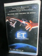 ET The Extra-Terrestrial 1982 RARE 82864 Clamshell THX w/Interviews Not a Rental