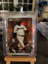 2021 Topps Chrome Sepia Refractor 144 Jazz Chisholm Rookie RC