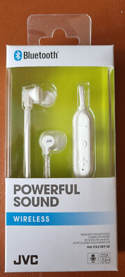 jvc kabellose inear-Kopfhörer HA-FX21BT-W weiß