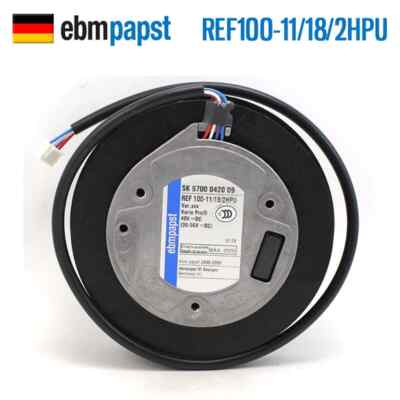 Ebmpapst Waterproof Fan FFU Kühlventilator REF100-11/18/2HPU 48VDC