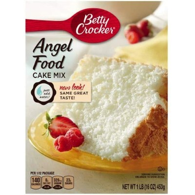 Betty Crocker Ange Nourriture Blanc Melange Gateau Paquet De 2 Ebay