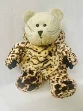 Starbucks Bearista Plush Bear Conservation 2005 40th Edition Leopard Plush 10