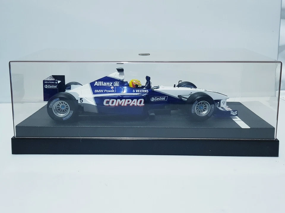 Hot Wheels 1:18 Ralph Schumacher Imola San Marino 15/4/01 Ltd Edition Race Car  - Image 4 of 4