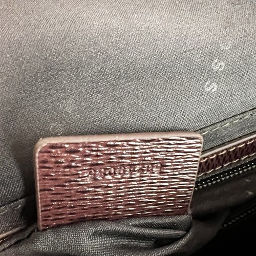 Hugo Boss Bingorten Dark Red Burgundy Leather Briefcase Excellent Condition - Picture 13 of 19
