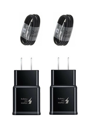 2 Pack Fast Rapid Wall Charger +Type C Cable For Samsung Galaxy A13 A23 A53 5G