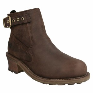 caterpillar heeled boots