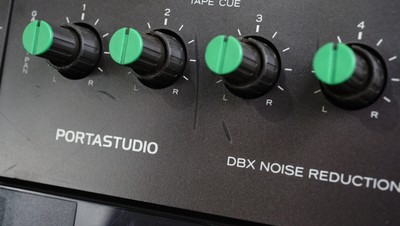 Teac Tascam Portastudio 244 80s 4 Track Multitrack Cassette Tape