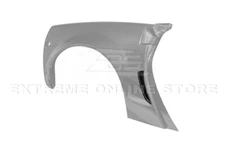 For 05-13 Corvette C6 ZR1 Style Carbon Fiber Rear Wide Body Fender Vents Pair