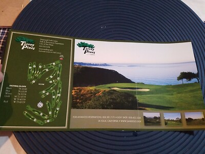 TORREY PINES SOUTH GOLF COURSE official SCORECARD SAN DIEGO PGA US OPEN  site