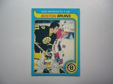 1979/80 O-PEE-CHEE NHL HOCKEY CARD #99 DON MARCOTTE AUTO AUTOGRAPH OPC