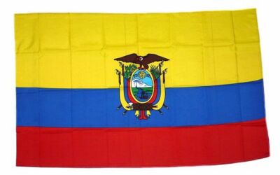 Flagge / Fahne Ecuador 30 x 45 cm
