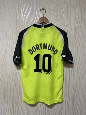 NIKE ボルシアドルトムント　1995-96ホームユニフォーム BORUSSIA DORTMUND 1995 1996 HOME SHIRT FOOTBALL SOCCER
