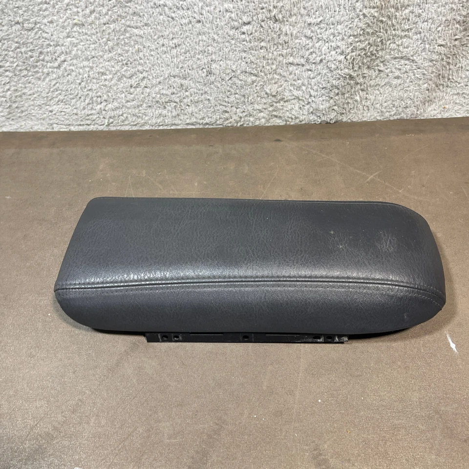 Chrysler 300M 1999-2004 reposabrazos central consola cubierta cuero negro OEM Foto 3 de 4