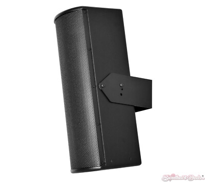 Galaxy Audio LA4DPMB 100 Watt Powered Line Array Speaker - Black