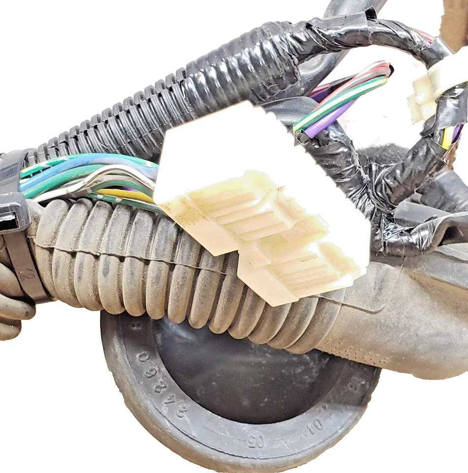 Chicote de fios para porta dianteira direita Nissan Maxima 2004-2008 24124-ZA300 FABRICANTE DE EQUIPAMENTO ORIGINAL - Imagem 4 de 4