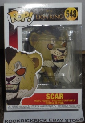 FUNKO POP VINYL FIGURE DISNEY THE LION KING SCAR #548 (BRAND NEW)