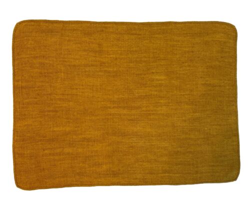 8 Vtg DANSK Placemats Napkin Finnish Accent 100% Linen Ritva Puotila Topaz 3 NWT - Picture 5 of 12