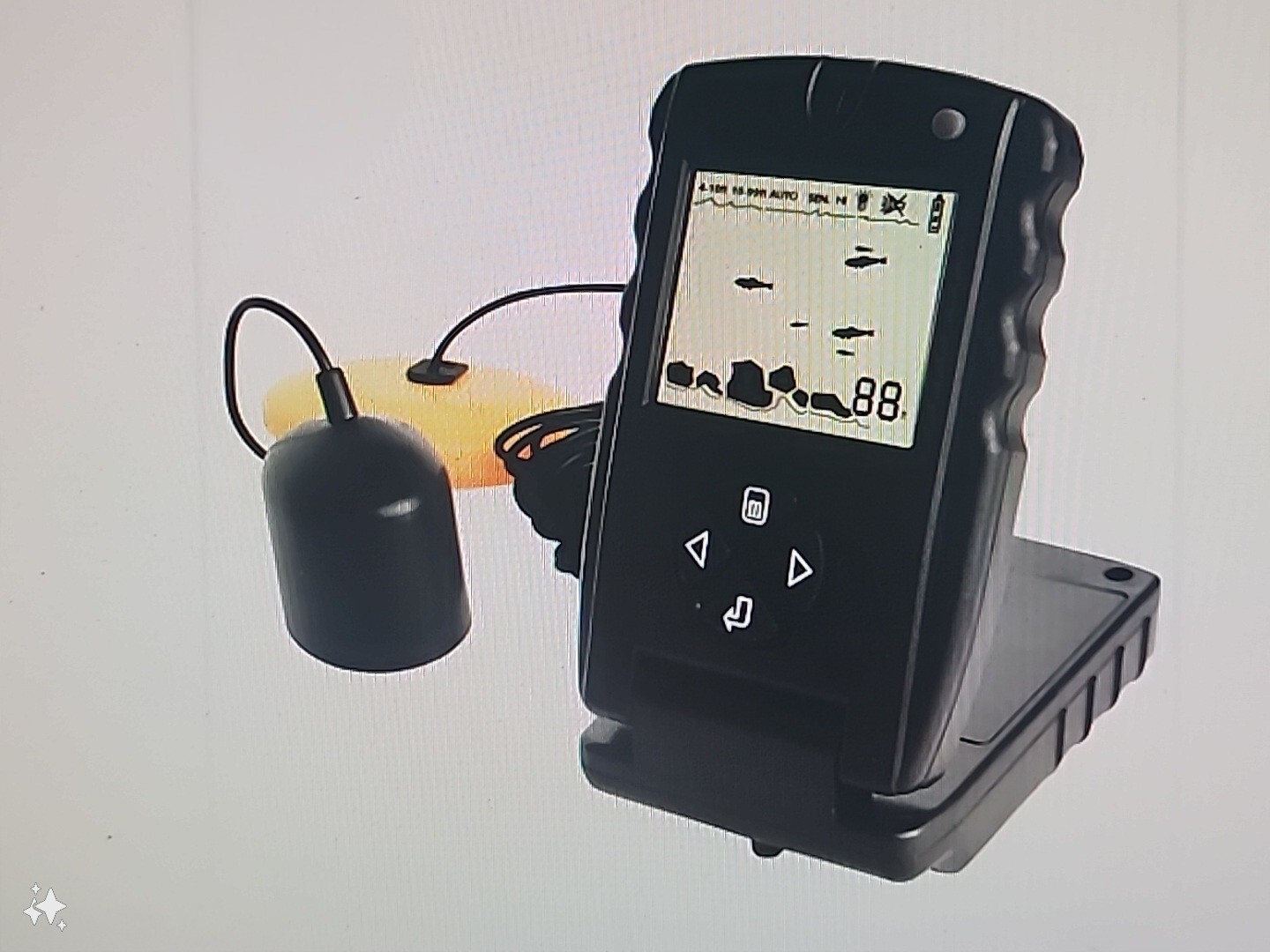 PORTABLE FISH FINDER FL-1000 DISPLAY MONITOR 1.5