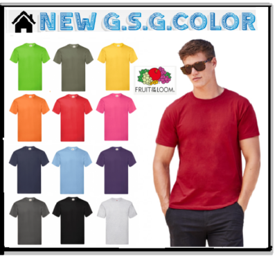 SOLS Magliette Uomo In Cotone (confezione Da 3) - Maniche Corte, Basic, 100% Cotone Semi Pettinato, Taglie Forti Disponibili