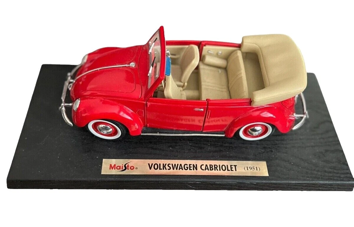 Vehículos diecast y de juguete Maisto Volkswagen Car escala 1:18