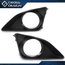 Fog Light Trim Set Fit For 2009-2010 Toyota Corolla Left&Right w/ Fog Light Hole