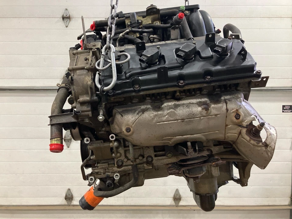 Nissan Titan 2010-2015 4x4 AT VK56DE 5,6 L motor/conjunto de motor funcionó muy bien 119 k Foto 3 de 4