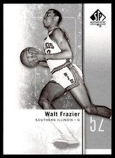 2011-12 SP Authentic - Walt Frazier #4 Southern Illinois