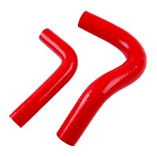 RED For 1949 50-1954 CHEVY Chevrolet Fleetline/Bel Air V8 Silicone Radiator Hose
