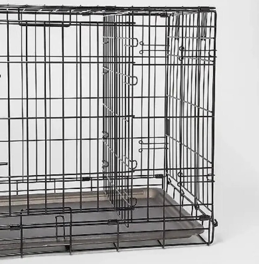 Wire Collapsible Dog Crate M Black Boots & Barkley 85239209813 eBay