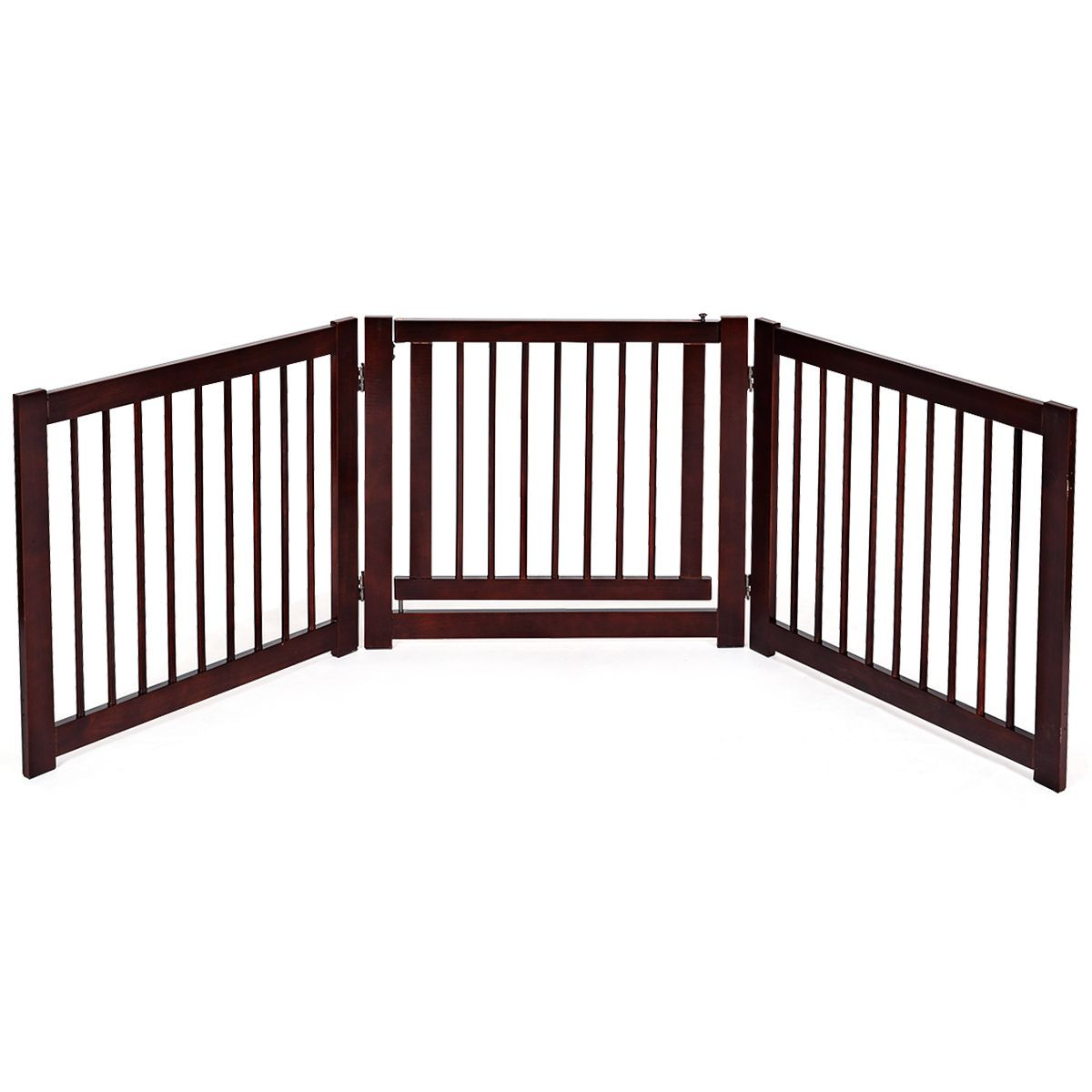 Barrière de sécurité pivotante pour animaux barrière de porte repliable sans perçage